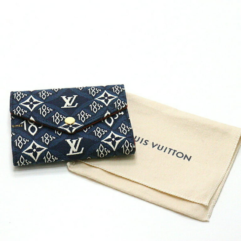 Authenticated Used LOUIS VUITTON Louis Vuitton Monogram Jacquard Since1854  Portefeuille Victorine Trifold Wallet M80211 