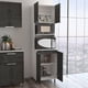 thumbnail image 2 of Módulo Microondas Diamante Gris y Blanco Virtual Muebles, 2 of 5