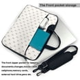thumbnail image 2 of Lsque Anchors Pattern Laptop Bag – Portable & Slim Single-Shoulder Computer Case with Adjustable Strap, Protective, Lightweight for 13”/14”/15.6” Laptops, 2 of 8
