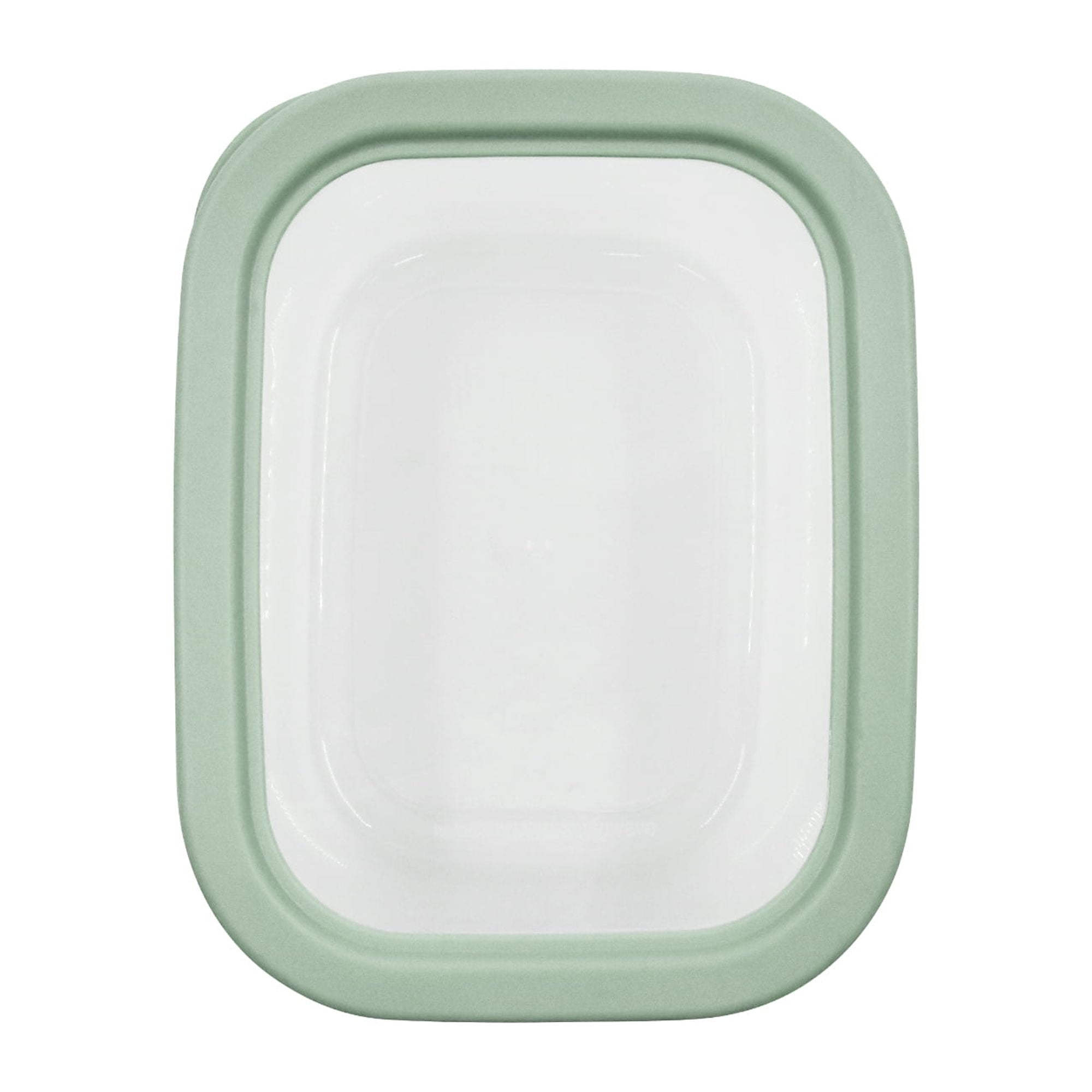 (4 pack) Mainstays Green Plastic Food Storage Container Set, Durable, 4.6 Cup or 8 Cup or 11.9 Cup, 6 Count