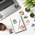 50 Mushroom Stickers Waterproof Cute Aesthetic Stickers. Laptop, Water ...