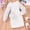 White, variant on Spazoro Girls Knit Dress with Matching Crossbody Bag, Stretchy Regular Fit Solid Color Crewneck Long Sleeve Midi Length Casual Dresses for Kids Black Size 7-8