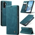 thumbnail image 1 of CaseMe Funda de Cuero for Samsung Galaxy A17, Funda de Cuero con Tapa y Tarjetero Cierre Magnético Soporte a Prueba de Golpes Fundas Protectoras para Teléfono for Samsung Galaxy A17 6.7 Pulgadas, Azul, 1 of 12