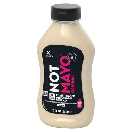 NOTCO NOTMAYO PLANT-BASED VEGAN MAYO, DRESSING AND SPREAD, 12 FL OZ SQUEEZE BOTTLE