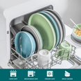 thumbnail image 3 of Vancasso, 48-Piece Stoneware Dinnerware Sets, for 4, Multicolour Dinner Set, Service for 12（Light Grey, Dark Grey, Blue, Green）, 3 of 7
