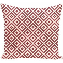 Simply Daisy 16" x 16" Diamond Mayhem Geometric Print Pillow