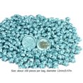 thumbnail image 4 of Estampilla 100x Star Retro Sealing Wax Bead Fire Painting Grano para sello (Azul agua) Wdftyju Libre de BPA, 4 of 4
