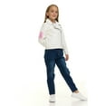 thumbnail image 3 of Hello Kitty Faux Leather Moto Jacket Metallic Little Kid to Big Kid, 3 of 5