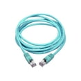 thumbnail image 2 of Eaton Tripp Lite Series Cat6a 10G Snagless Shielded STP Ethernet Cable (RJ45 M/M), PoE, Aqua, 10 ft. (3.05 m) - Patch cable - RJ-45 (M) to RJ-45 (M) - 10 ft - STP - CAT 6a - snagless, stranded - aqua, 2 of 5