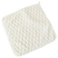 thumbnail image 2 of Minors Handkerchief Towels, 12-pack Small Face Cloths with Cloud Grid Pattern, Super Soft & Highly Absorbent for Gentle N Care, Ideal for Youngsters, Toddlers and Young Age's Daily Use, 2 of 4