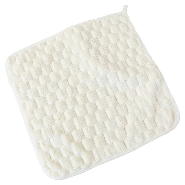 Pañuelo de mano con diseño de nubes y cuadrículas.Toalla facial suave y absorbente para una limpieza delicada.Toalla pequeña multiusos para secarse la cara.Uso diario en casa,en el baño y para
