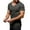 Dark Gray, variant on Men's Casual V Neck T Shirts with Zipper Design for Everyday Wear for Spring and Summer Ideal for Jeans and Casual Pants Soft T Shirts Men Tee Tops Shirt Men Casual
