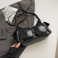 thumbnail image 4 of Bag Transporte Elegante Bolso La Parte Superior Axila Vagabundo para Mujeres PU Bagqueo, 4 of 9