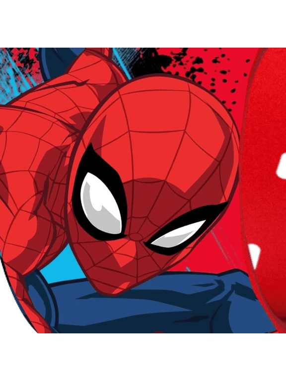 (Open Box) Marvel Spider Man iTime Unisex Touchscreen Smart Watch with Silicone Strap and Red Case 42MM