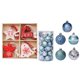 thumbnail image 1 of 39x56cm 15.4x22inch A 30 piezas 60mm bola de árbol de Navidad decoración colgante familiar decoración de fiesta, 1 of 4