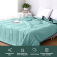 thumbnail image 4 of Home Savings Items!Kyusrd Washed Cotton Summer Quilt Solid Color Air Conditioning Quilt Washable Summer Gift Summer Quilt, 4 of 8