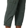 thumbnail image 4 of Women's Lee® Flex-To-Go Cargo Capri Pants Color: Sugar Lilac Size: 18, 4 of 4
