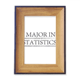 thumbnail image 1 of Quote I Major In Statistics Photo Frame Exhibition Display Art Desktop Painting, 1 of 3