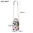 thumbnail image 2 of FORMRS Crossbody Bag for Women Quilted Travel Shoulder Cell Phone Purse with Chain Strap Handbag, Star Spangled Helmets, 2 of 7