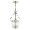 thumbnail image 7 of Livex Rockford Pendant in Polished Nickel, 7 of 7