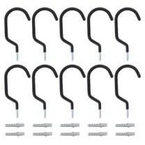 ELAYARD 10pcs Indoor Bike Storage Iron Wall Hangers for Cycling Enthusiasts
