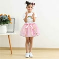 thumbnail image 2 of RUTAYY Toddler Girls Dresses Dance Party Dresses Ballet Dressess Hairclip Set fashion Dresses, Pink, 2-4 Years, 2 of 4