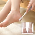 thumbnail image 6 of Dual Sided Metal Foot File Callus Remover, Long Handle Pedicure Foot Scraper, Portable Dead Skin Corn Exfoliator Tool for Cracked Heel Foot Spa Home Pedicure Care, 6 of 6
