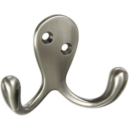 Stanley Hardware 806554 3" Antique Pewter Basic Double Robe Hook