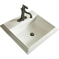 thumbnail image 2 of Mansfield Plumbing 254-1 Brentwood Rectangular Self-Rimming Bathroom Sink, 2 of 2