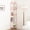 Pink, variant on Corner Shelf Stand, 5-Tier Bookshelf, 65" Tall Shelves for Bedroom, Living Room, Narrow Display Bookcase, Pink with Display Shelves for Office