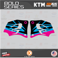 thumbnail image 4 of Kalair GFX Graphics Kit for Ktm SX65 (1998-2001) Bold Series, 4 of 5