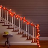 ZOELNIC Fall Thanksgiving Maple Leaf Lamp 40LED Garland Decoration ...