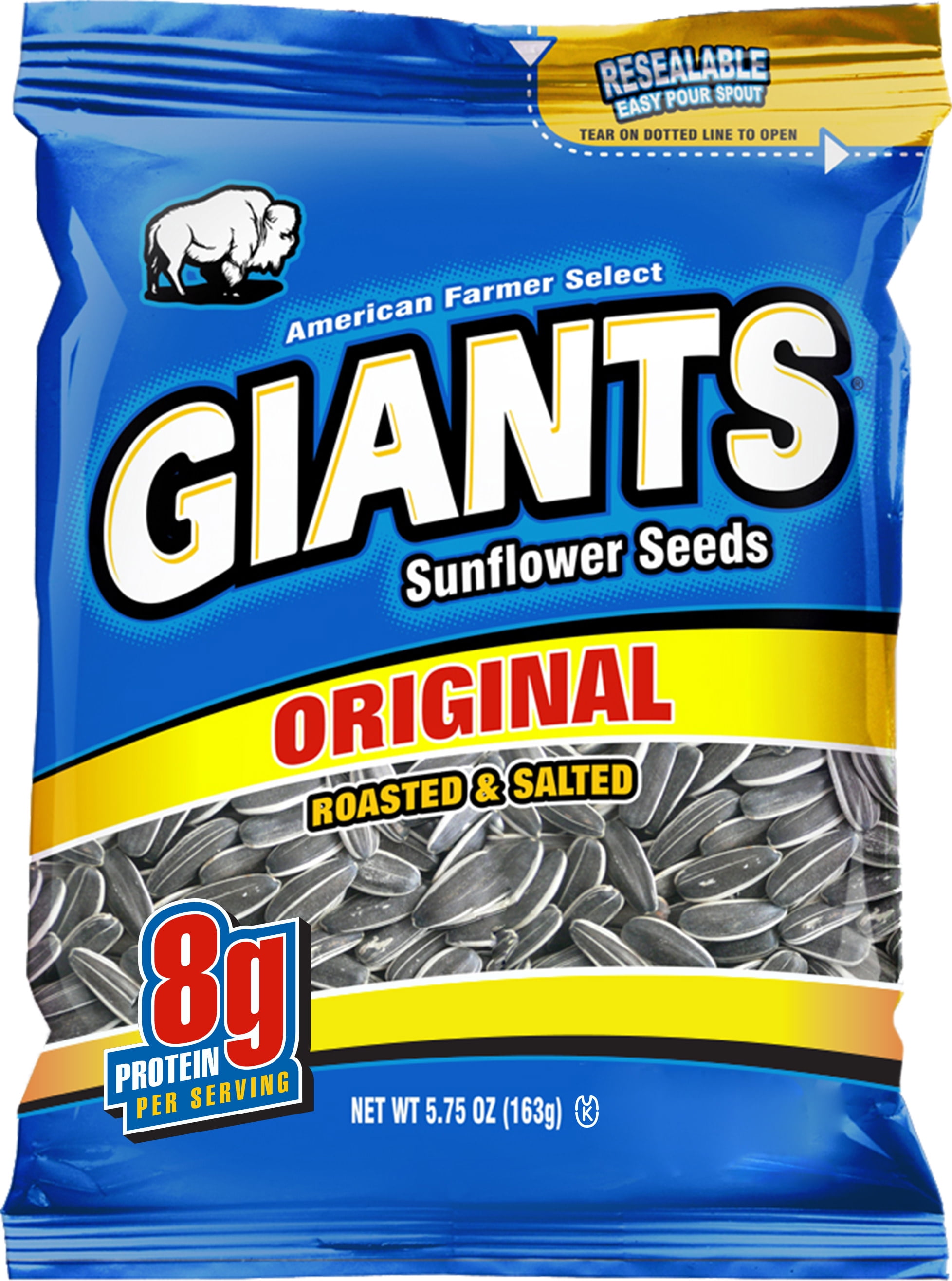 Giants Roasted & Salted Original Sunflower Seeds, 5.75 Oz. Walmart