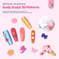 thumbnail image 2 of Set de gel para uñas SAVILAND SSpro X 3D de 12 colores con bolígrafo para esculturas, 2 of 7