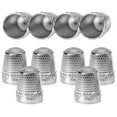 thumbnail image 3 of FRCOLOR MLINS 10Pcs Professional Finger Protector Copper Thimble for Small Finger Convenient Sewing Tool, 3 of 8