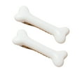 thumbnail image 2 of Multi Color Dog Bone Hair Clips Artificial Dog Bone Hair Clips Christmas Party Women'sand Girls' Hair Accessories Barrettes White, 2 of 7