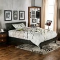 thumbnail image 2 of Furniture of America Mellie Faux Leather Bed, California King, Espresso, 2 of 5