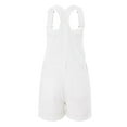 thumbnail image 3 of Pyhlmscde Women's Casual Denim Bib Overall Shorts Adjustable Straps Cuffed Hem Shortall Rompers, Denim Romoer, Romper Denim, Jean Overalls for Women, 3 of 4