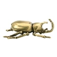 thumbnail image 2 of Miangastore Exquisite Copper Beetle Desktop Decor Creative Copper Craft Beetle Ornament, 2 of 8