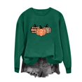 thumbnail image 4 of Juebong Halloween Funny Graphic Tops for Womens Teens Sweatshirts Crewneck Pullover Female Fall Outfits 2026,Witch Pumpkin Ghost Bat,loose,Maternity, workout,airport fashion clothes, 4 of 6