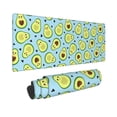 thumbnail image 2 of Disketp Gaming Mouse Pad Avocado And Hearts Pattern Large Mouse Mat Long Extended Desk Pad Non-Slip Rubber Mice Pads Stitched Edges Thin Pad (11.8x31.5 Inch), 2 of 9
