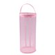 thumbnail image 1 of Cateissary Bolsa de almacenamiento de hilo portátil Redonda Malla vacía Bolas de hilo Organizador Cesta Bolsa de asas de hilo de ganchillo - Rosa Artesanía Rosado Cateissary HA3059-03B, 1 of 1