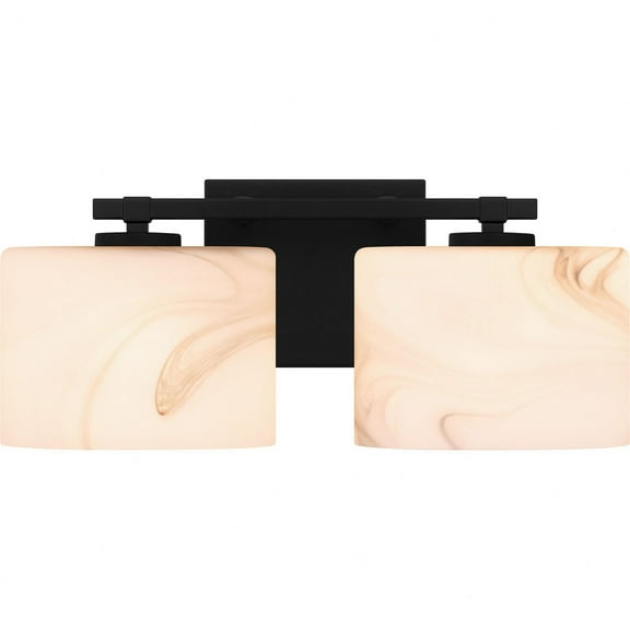 Quoizel Lighting - Mather - 2 Light Bath Vanity In Modern Style-6.25 Inches Tall