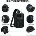 thumbnail image 3 of Cosmos Explorer Sling Bag, Anti Theft Tactical, Scratchproof and Waterproof, Dustproof, with Belt Buckle Shoulder Bag, 3 of 8