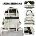 thumbnail image 3 of FORMRS Mini Backpack Purse for Women Travel Daypack Casual Shoulder Bag, Gray Marble Pattern, 3 of 7
