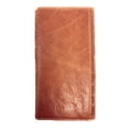 thumbnail image 4 of Western Mens Ostrich Genuine Leather Lone Star Long Cowhide Stud Bifold Wallet, 4 of 4