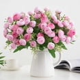 thumbnail image 1 of ¡Ahorros de otoño! Decoraciones florales Bixock: hermosas flores artificiales de seda para ramos de San Valentín o bodas., 1 of 4