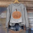 thumbnail image 5 of QUNYINEY Crew Neck Womens Sweatshirts Graphic Pumpkin Pullover Halloween Tops Fall Casual Long Sleeve Loose Fit Sweatshirts, 5 of 6