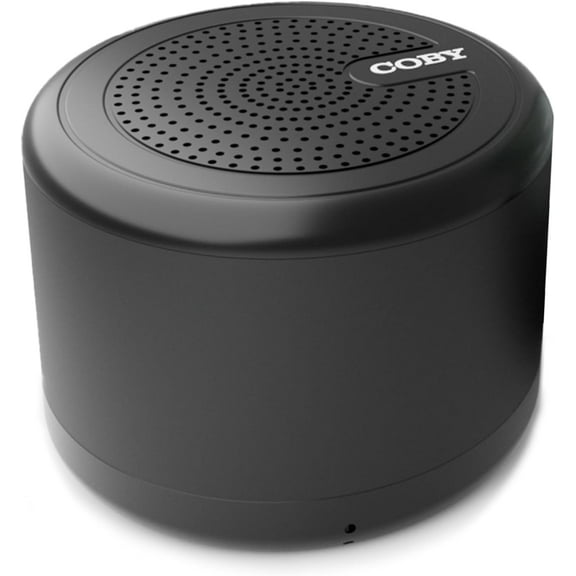 Coby True Wireless Portable LED Speaker – Bluetooth 5.2, 3W Stereo Sound, TWS Pairing, FM Radio, TF Card Support, USB-C Rechargeable, 8 LED Light Modes – Compact & Travel-Friendly