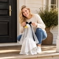 thumbnail image 6 of 2 Piece Porch Goose Outfits Halloween Porch Goose Outfit White Wedding Bridal Goose Dress and Veil Set for Fall Lawn Porch Decor Party Photo Props, 6 of 6